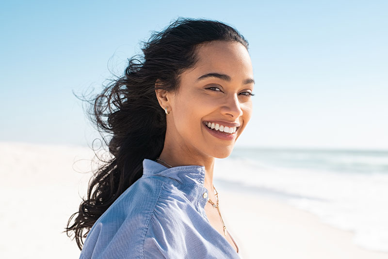 general dentistry patient smiling